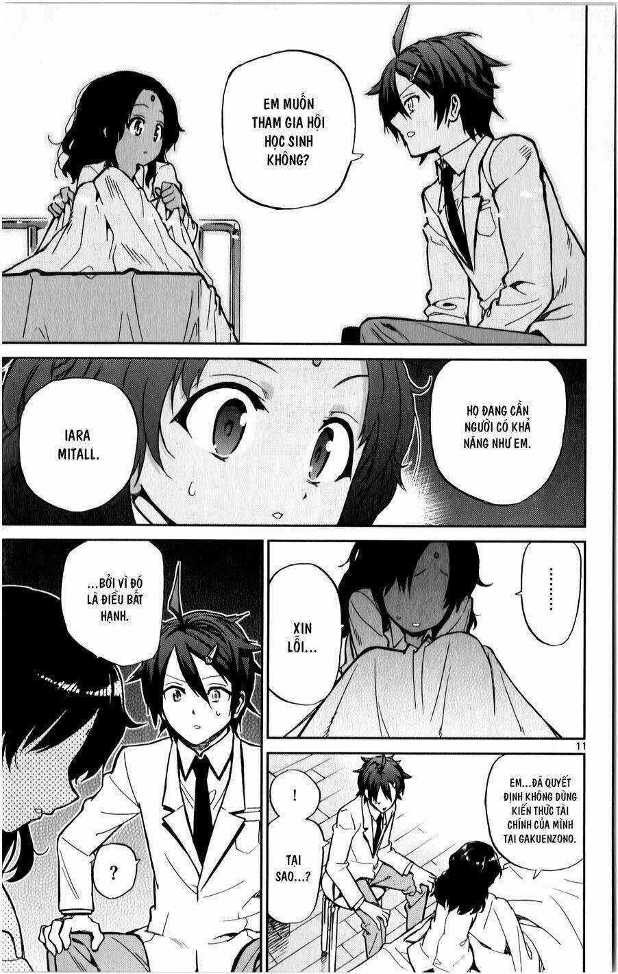 Ichiba Kurogane Wa Kasegitai Chapter 13 trang 10