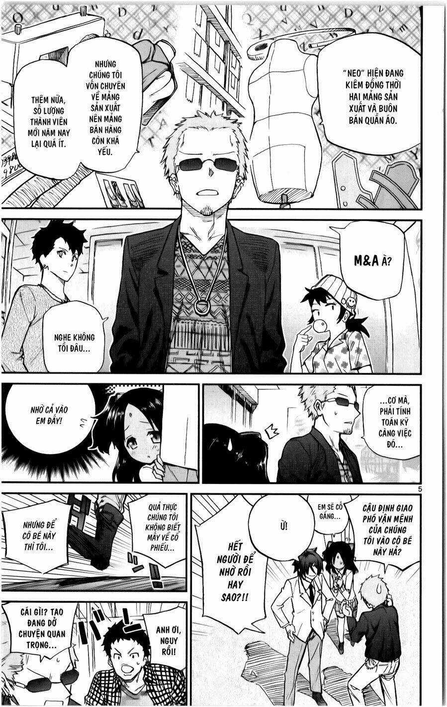 Ichiba Kurogane Wa Kasegitai Chapter 14 trang 4