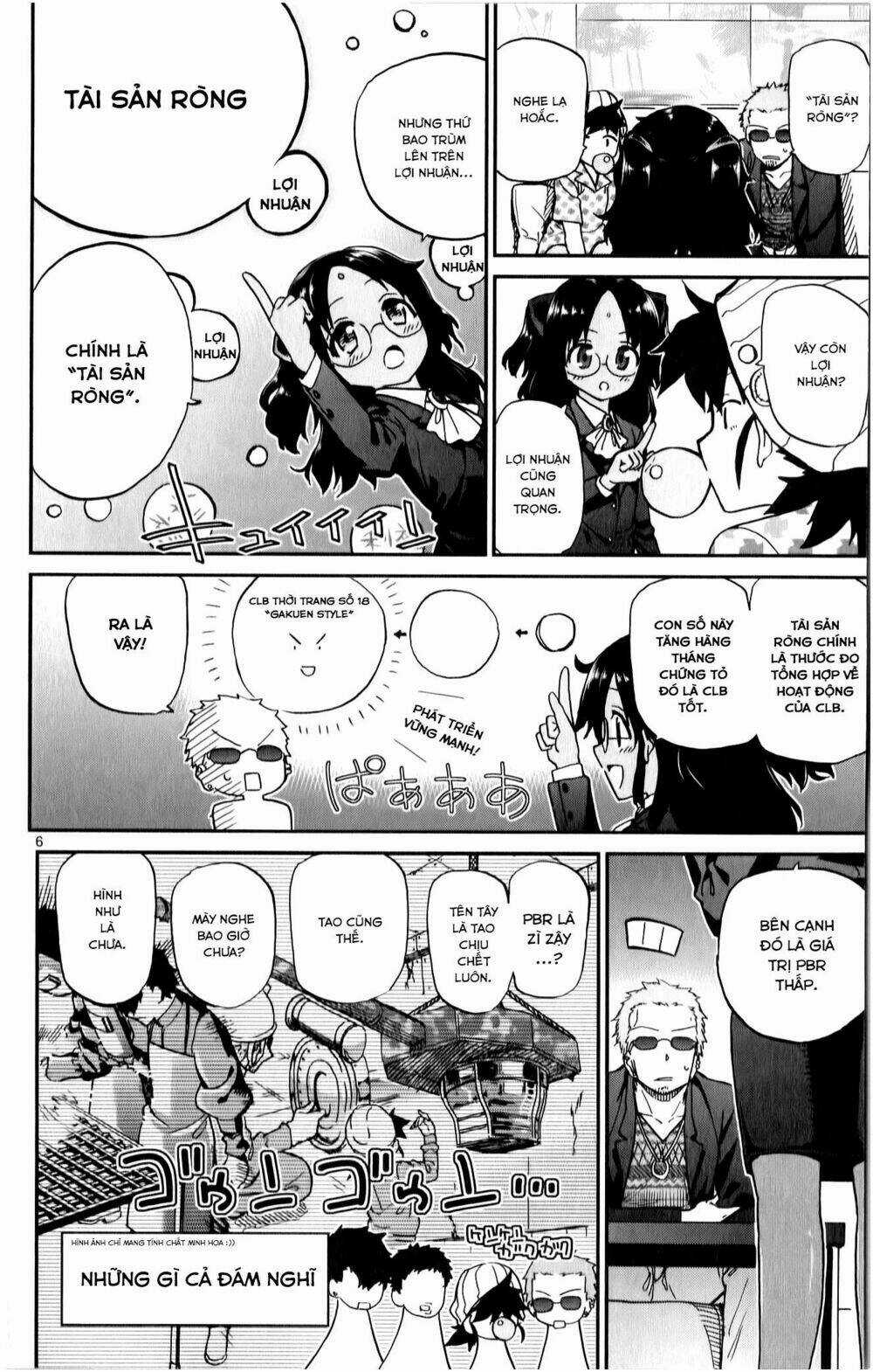 Ichiba Kurogane Wa Kasegitai Chapter 15 trang 9