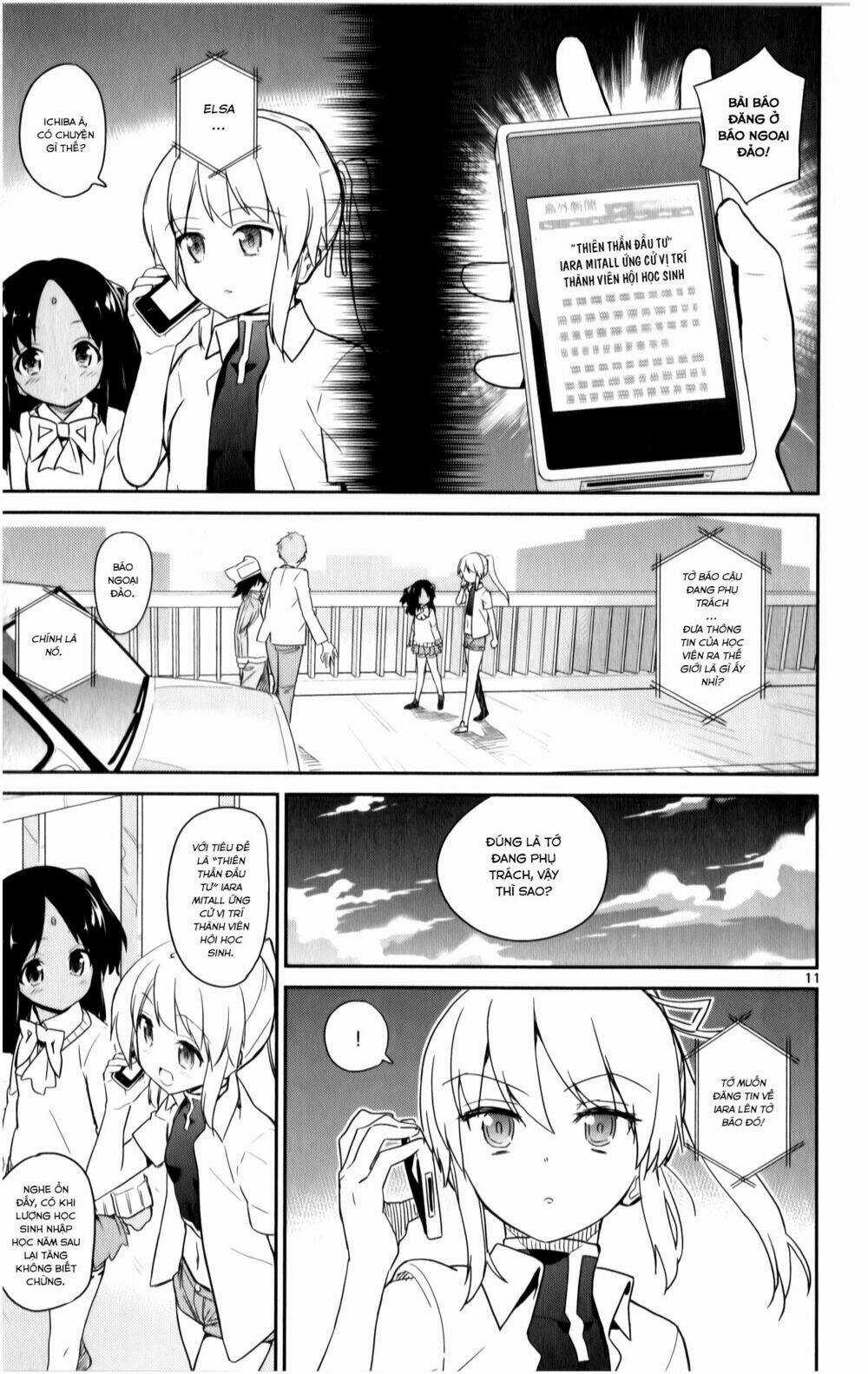 Ichiba Kurogane Wa Kasegitai Chapter 16 trang 10