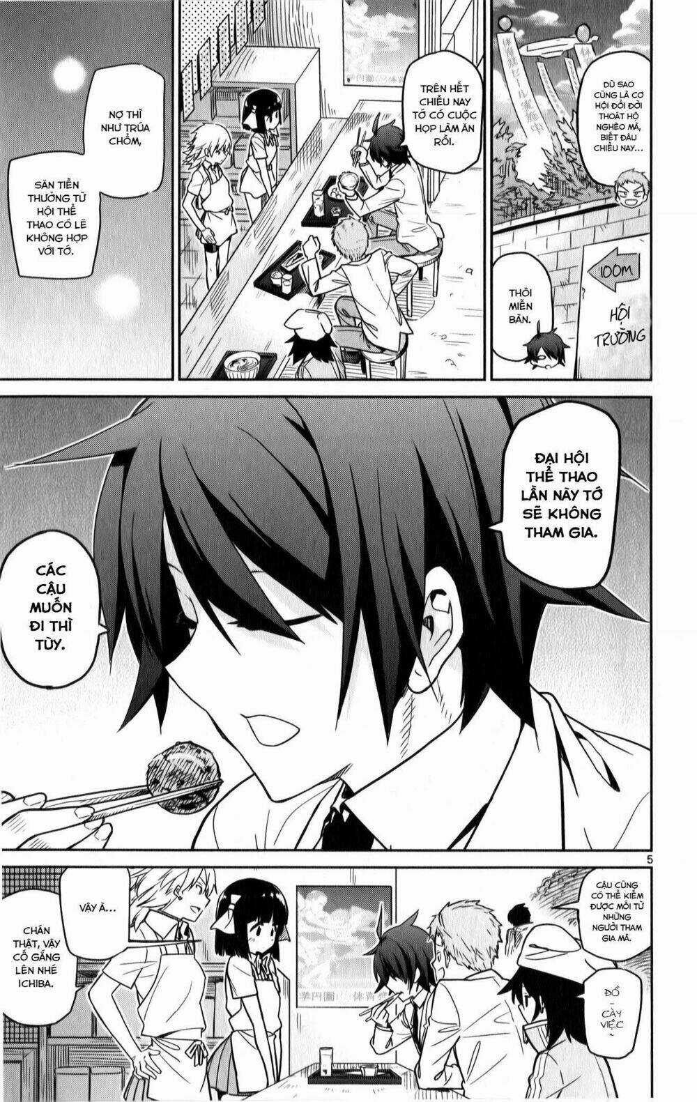 Ichiba Kurogane Wa Kasegitai Chapter 18 trang 4