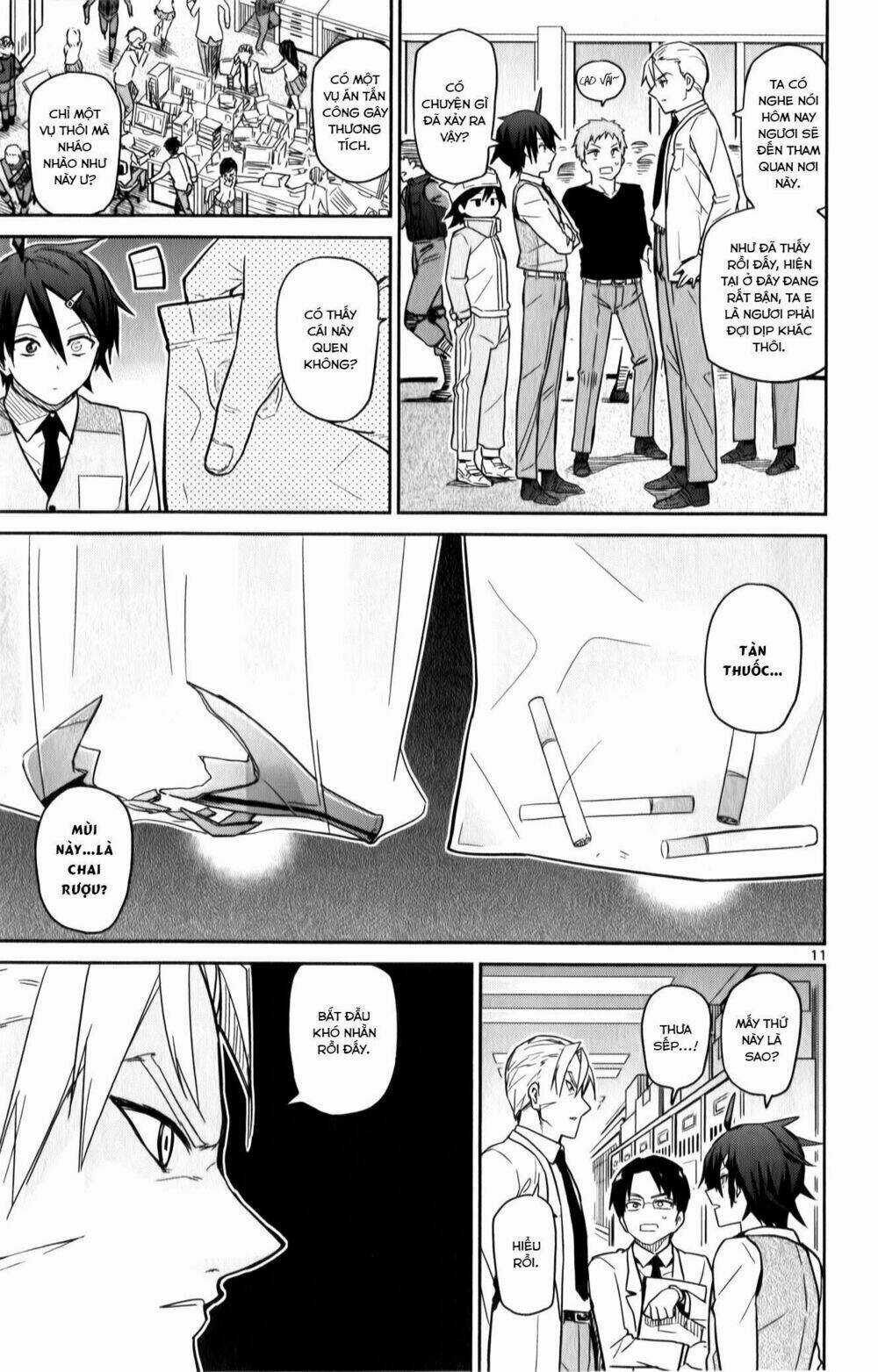 Ichiba Kurogane Wa Kasegitai Chapter 19 trang 10