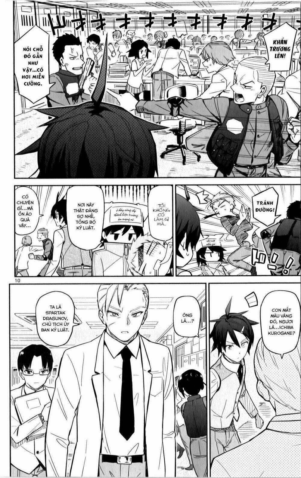 Ichiba Kurogane Wa Kasegitai Chapter 19 trang 9