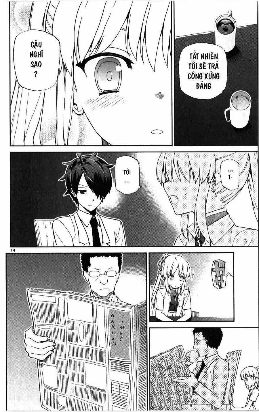 Ichiba Kurogane Wa Kasegitai Chapter 8 trang 14