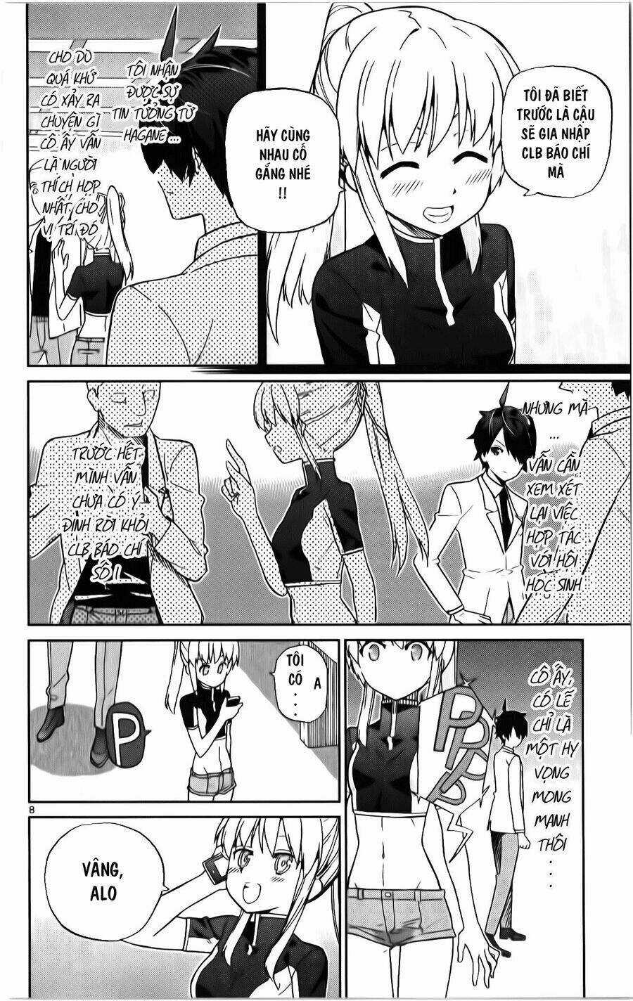 Ichiba Kurogane Wa Kasegitai Chapter 8 trang 8