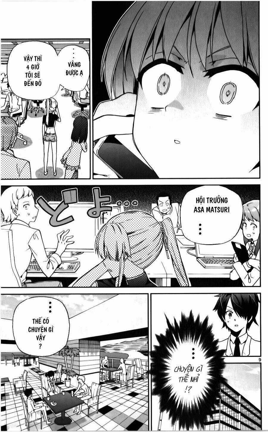 Ichiba Kurogane Wa Kasegitai Chapter 8 trang 9