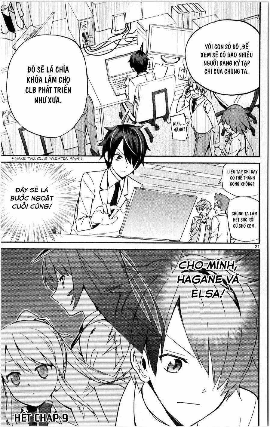 Ichiba Kurogane Wa Kasegitai Chapter 9 trang 19