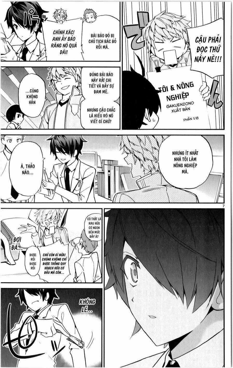 Ichiba Kurogane Wa Kasegitai Chapter 9 trang 6