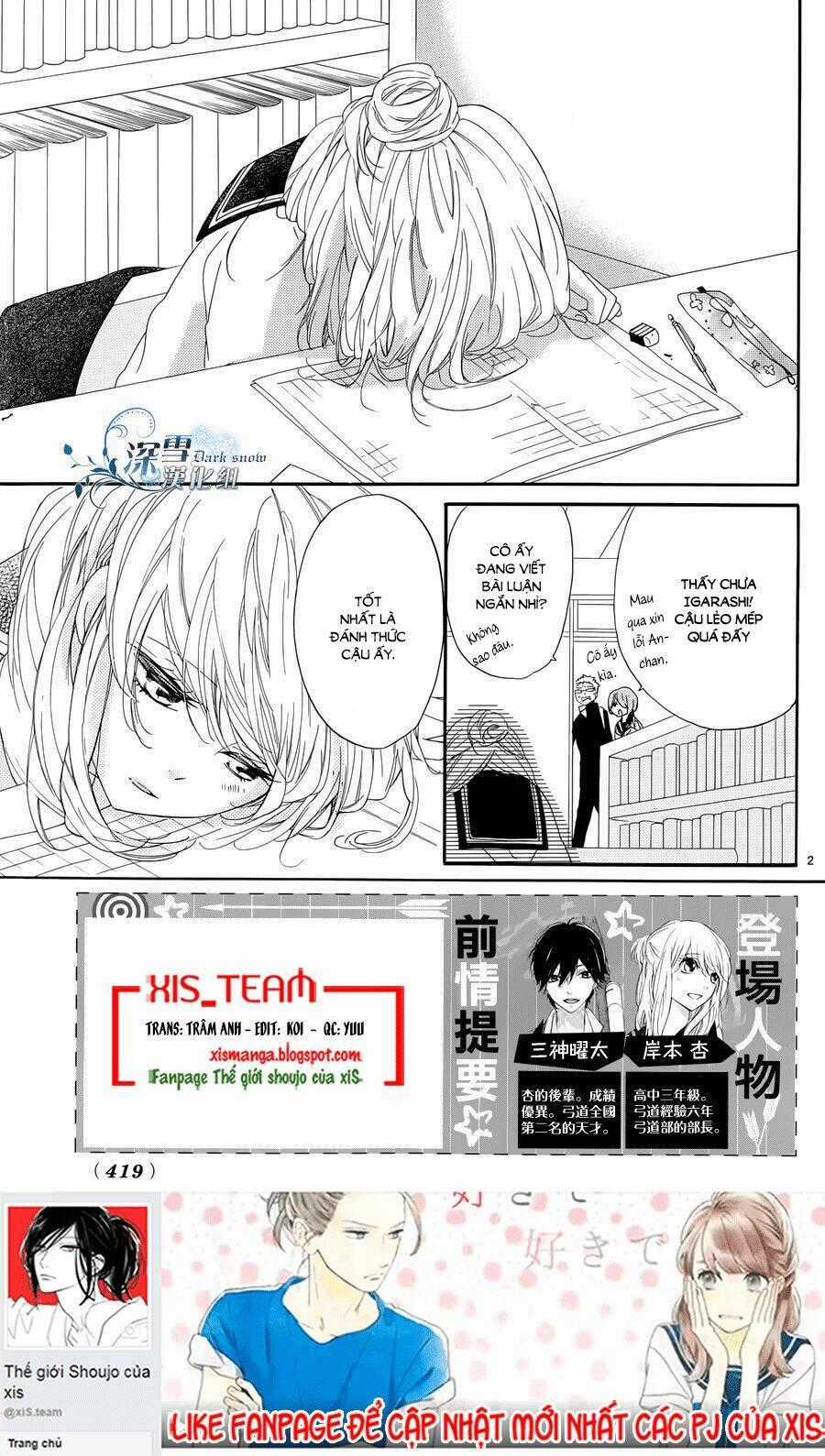 Ichirei Shite, Kiss Chapter 10 trang 1