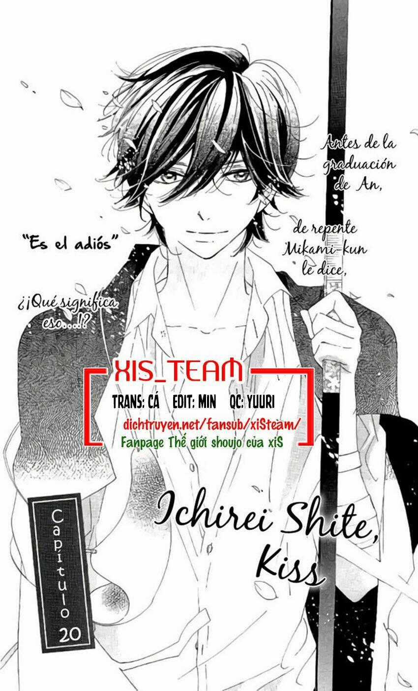 Ichirei Shite, Kiss Chapter 20 trang 0