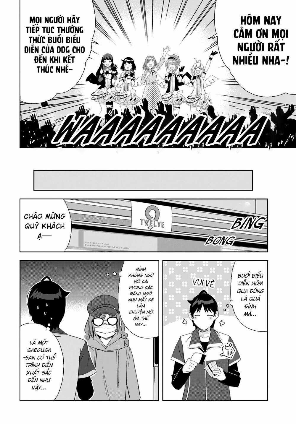 Idol Cùng Lớp Tôi Cứ Đáng Nghi Thế Nào Ấy Chapter 2 trang 35