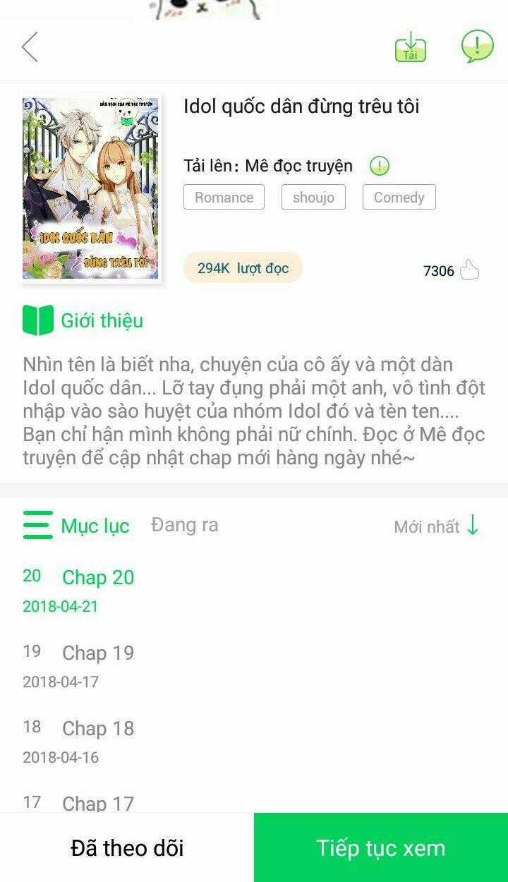 Idol Quốc Dân Đừng Trêu Tôi Chapter 15 trang 20