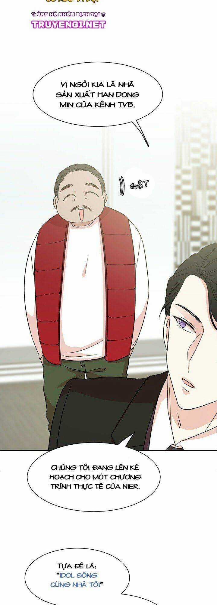 Idol Sống Trong Nhà Tôi ! Chapter 1 trang 31