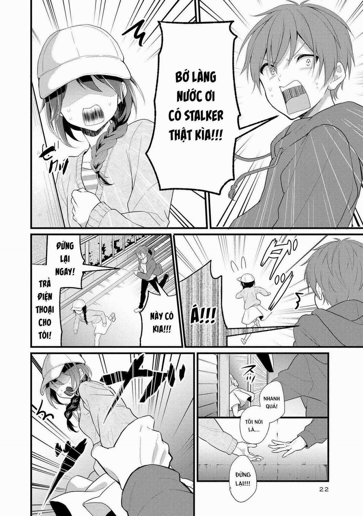 Idol tôi yêu thích giờ lại là kẻ bám đuôi tôi kìa! Chapter 1 trang 17