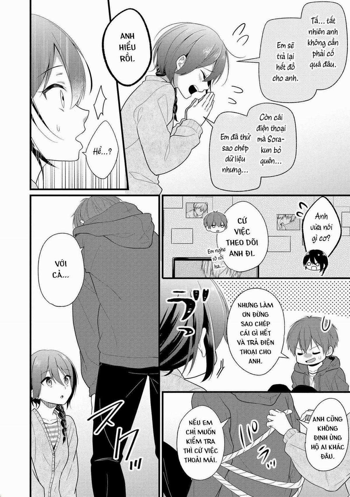 Idol tôi yêu thích giờ lại là kẻ bám đuôi tôi kìa! Chapter 1 trang 35