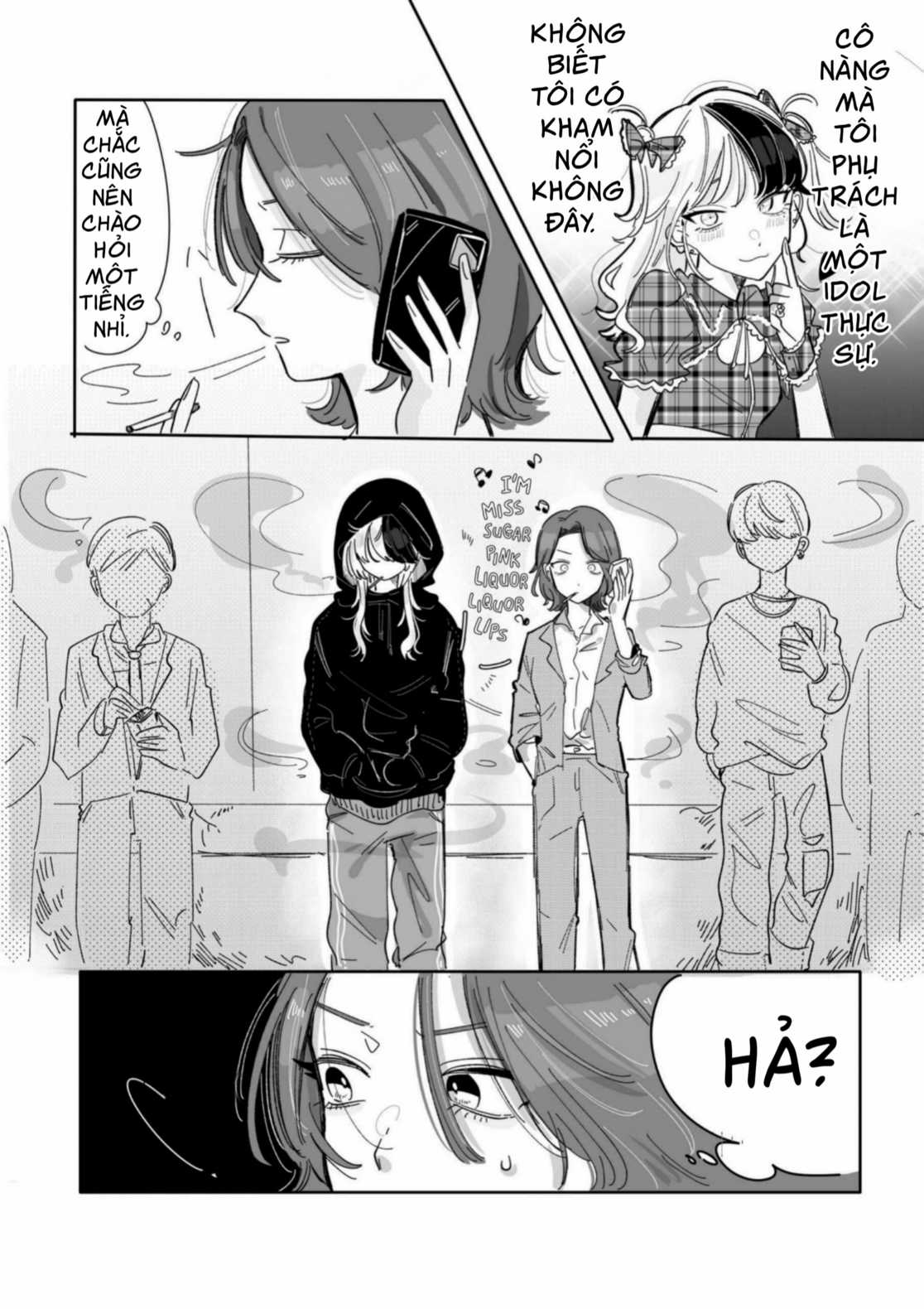 Idol Yabai Và Quản Lý Của Cô Ấy Chapter 1 trang 3