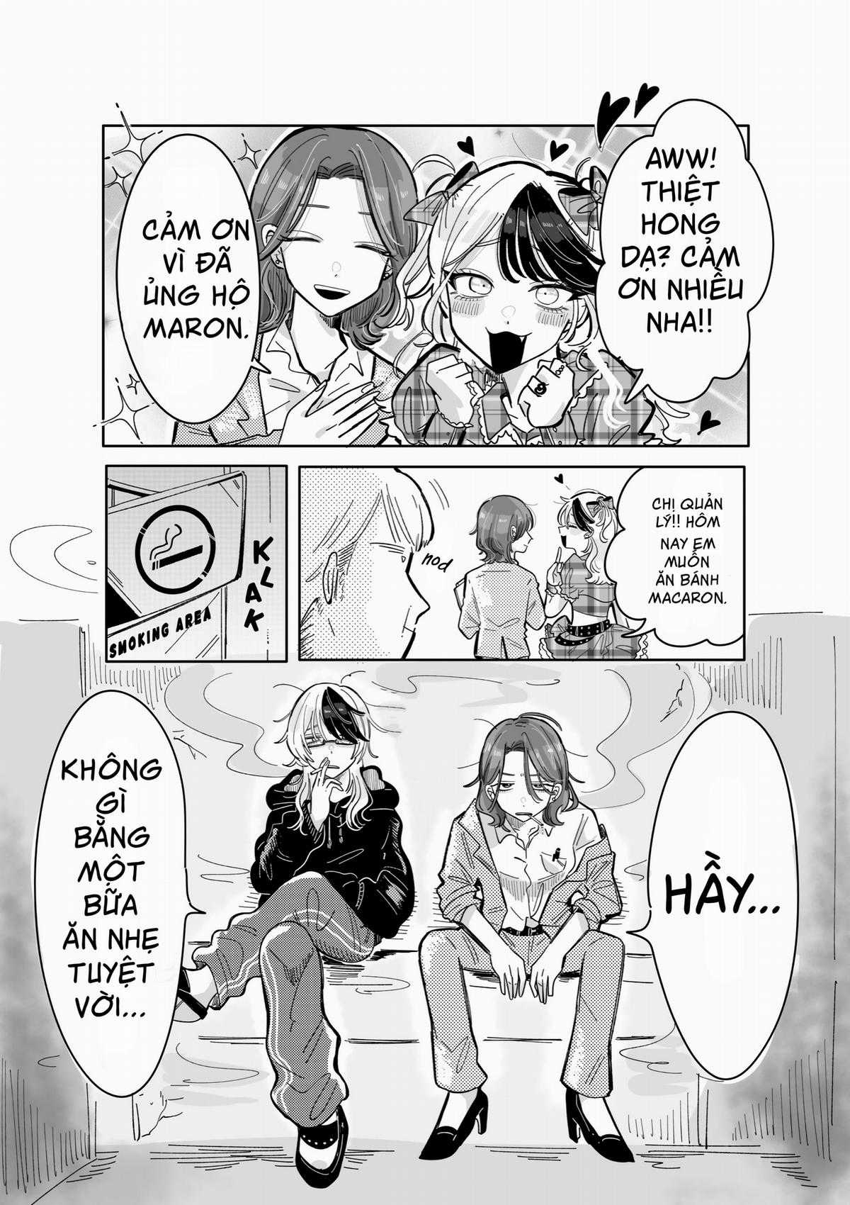 Idol Yabai Và Quản Lý Của Cô Ấy Chapter 2 trang 3