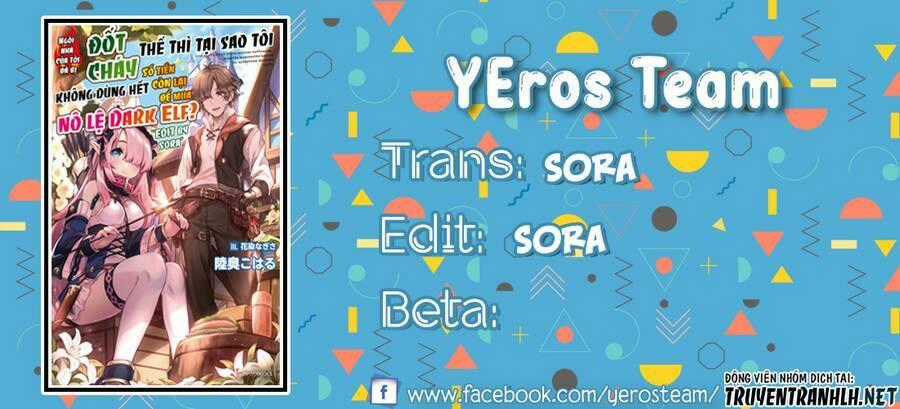 Ie Ga Moete Jinsei Dou Demo Yoku Natta Kara, Nokotta Nakenashi No Kin De Dark Elf No Dorei O Katta Chapter 11 trang 0