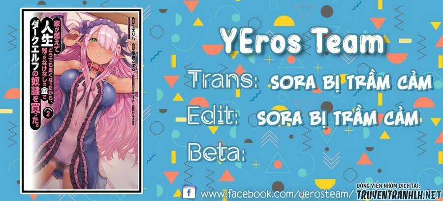 Ie Ga Moete Jinsei Dou Demo Yoku Natta Kara, Nokotta Nakenashi No Kin De Dark Elf No Dorei O Katta Chapter 12 trang 0