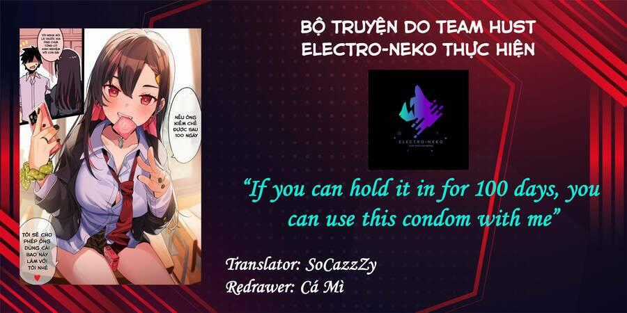 If You Can Hold It In For 100 Days, You Can Use This Condom With Me Chapter 37 trang 3