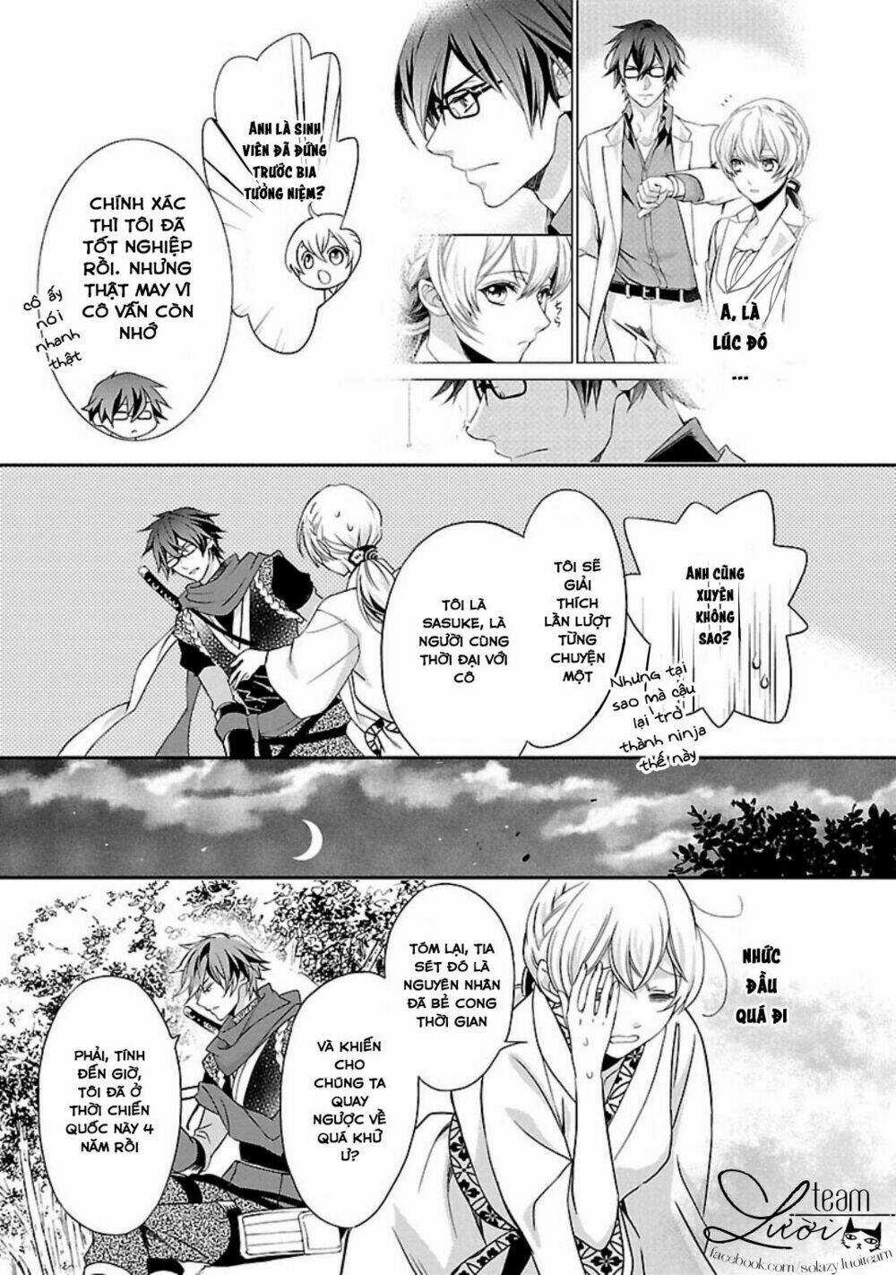 Ikemen Sengoku - Tenkabito No Onna Ni Naru Ki Wa Nai Ka Chapter 1 trang 33
