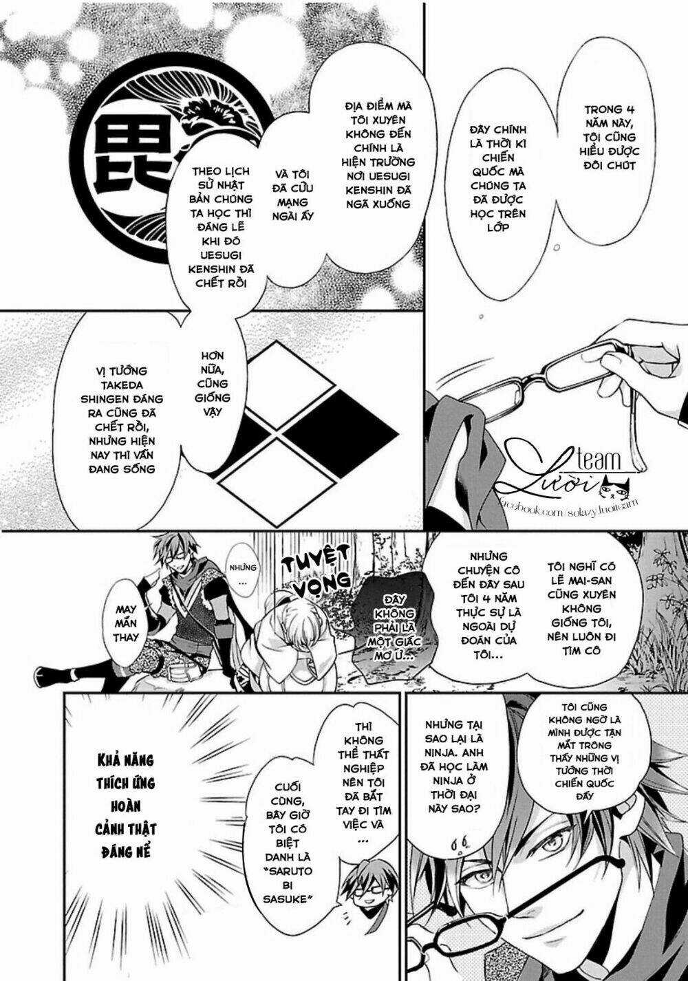 Ikemen Sengoku - Tenkabito No Onna Ni Naru Ki Wa Nai Ka Chapter 1 trang 34