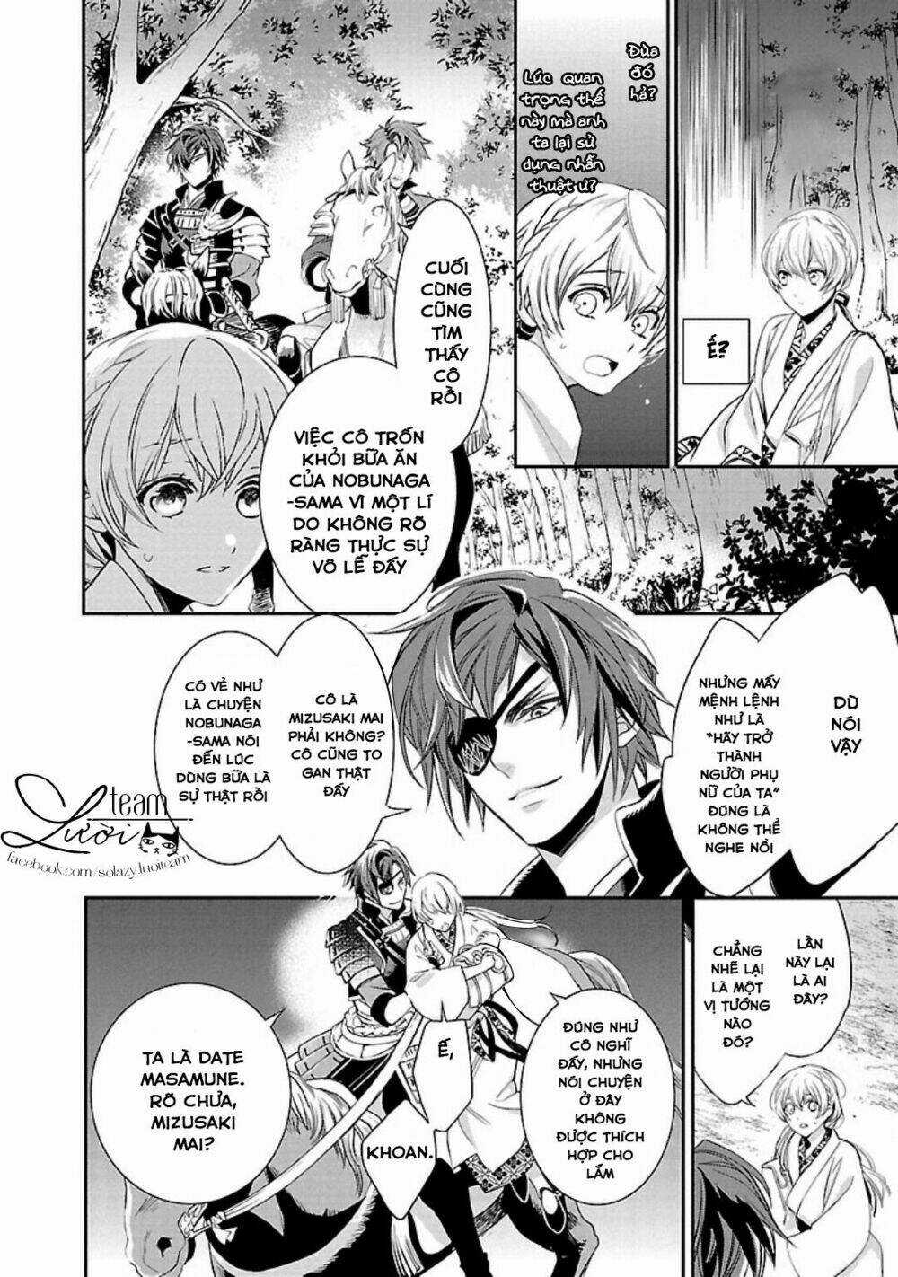 Ikemen Sengoku - Tenkabito No Onna Ni Naru Ki Wa Nai Ka Chapter 1 trang 36