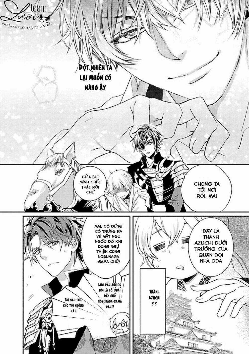 Ikemen Sengoku - Tenkabito No Onna Ni Naru Ki Wa Nai Ka Chapter 1 trang 40