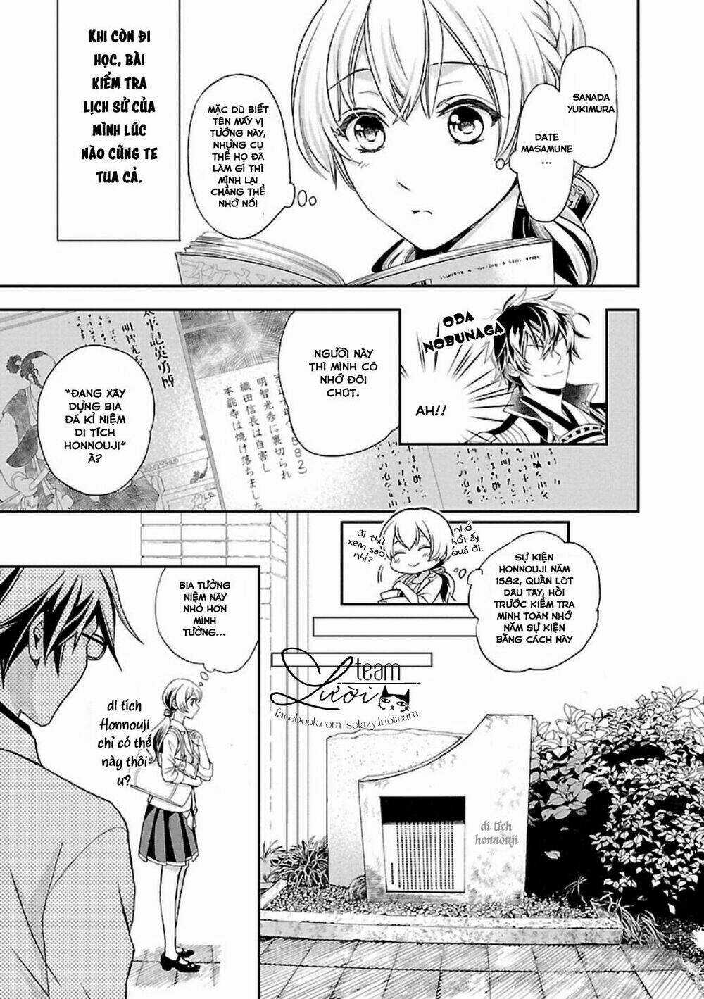 Ikemen Sengoku - Tenkabito No Onna Ni Naru Ki Wa Nai Ka Chapter 1 trang 5