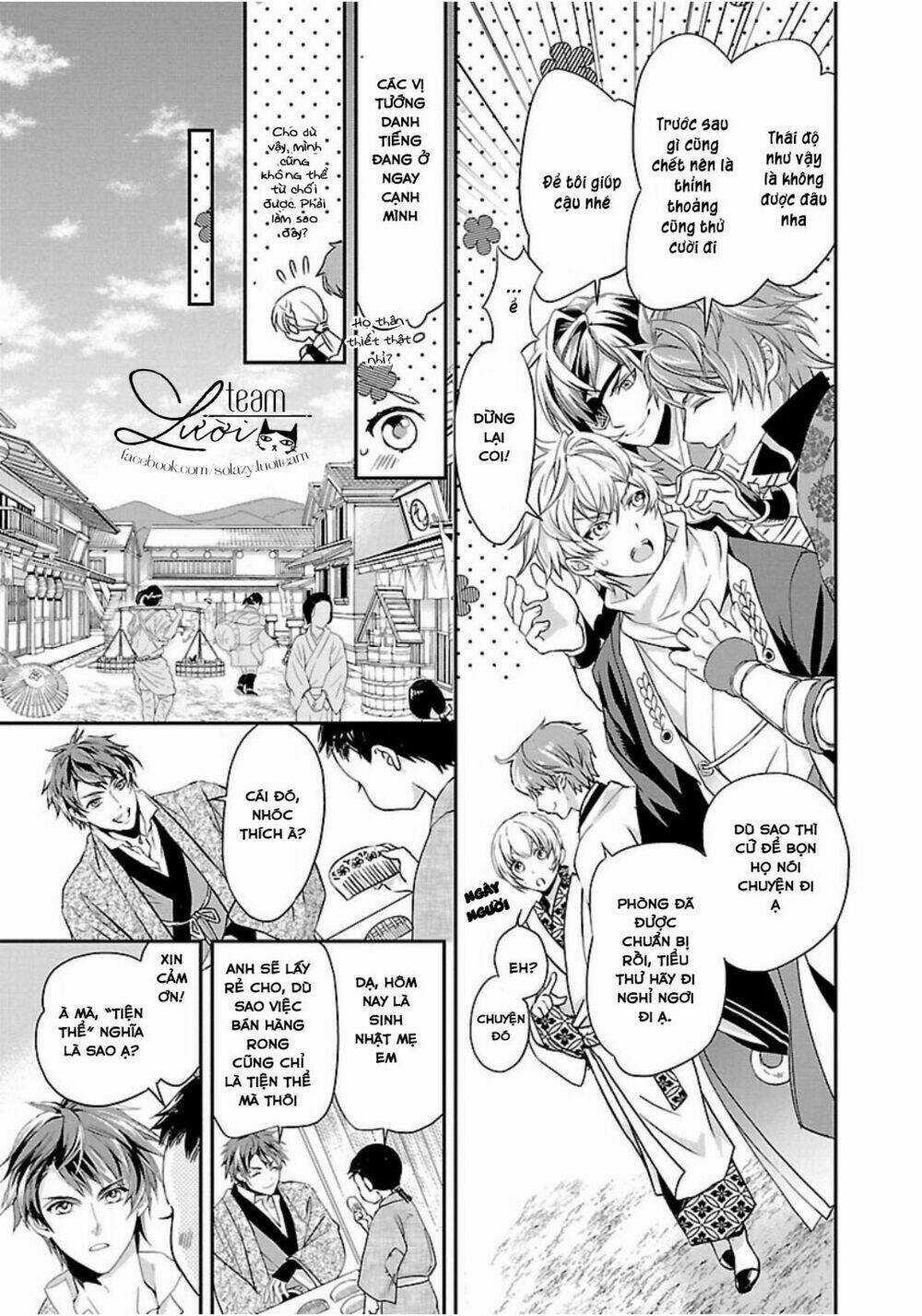 Ikemen Sengoku - Tenkabito No Onna Ni Naru Ki Wa Nai Ka Chapter 2 trang 6