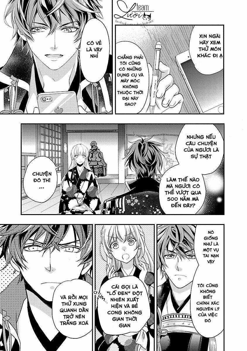 Ikemen Sengoku - Tenkabito No Onna Ni Naru Ki Wa Nai Ka Chapter 3 trang 30