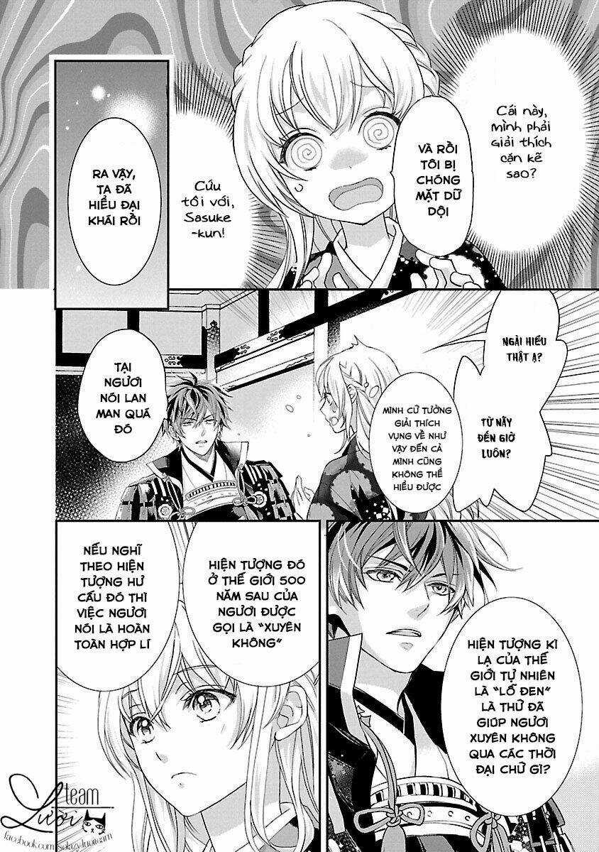 Ikemen Sengoku - Tenkabito No Onna Ni Naru Ki Wa Nai Ka Chapter 3 trang 31