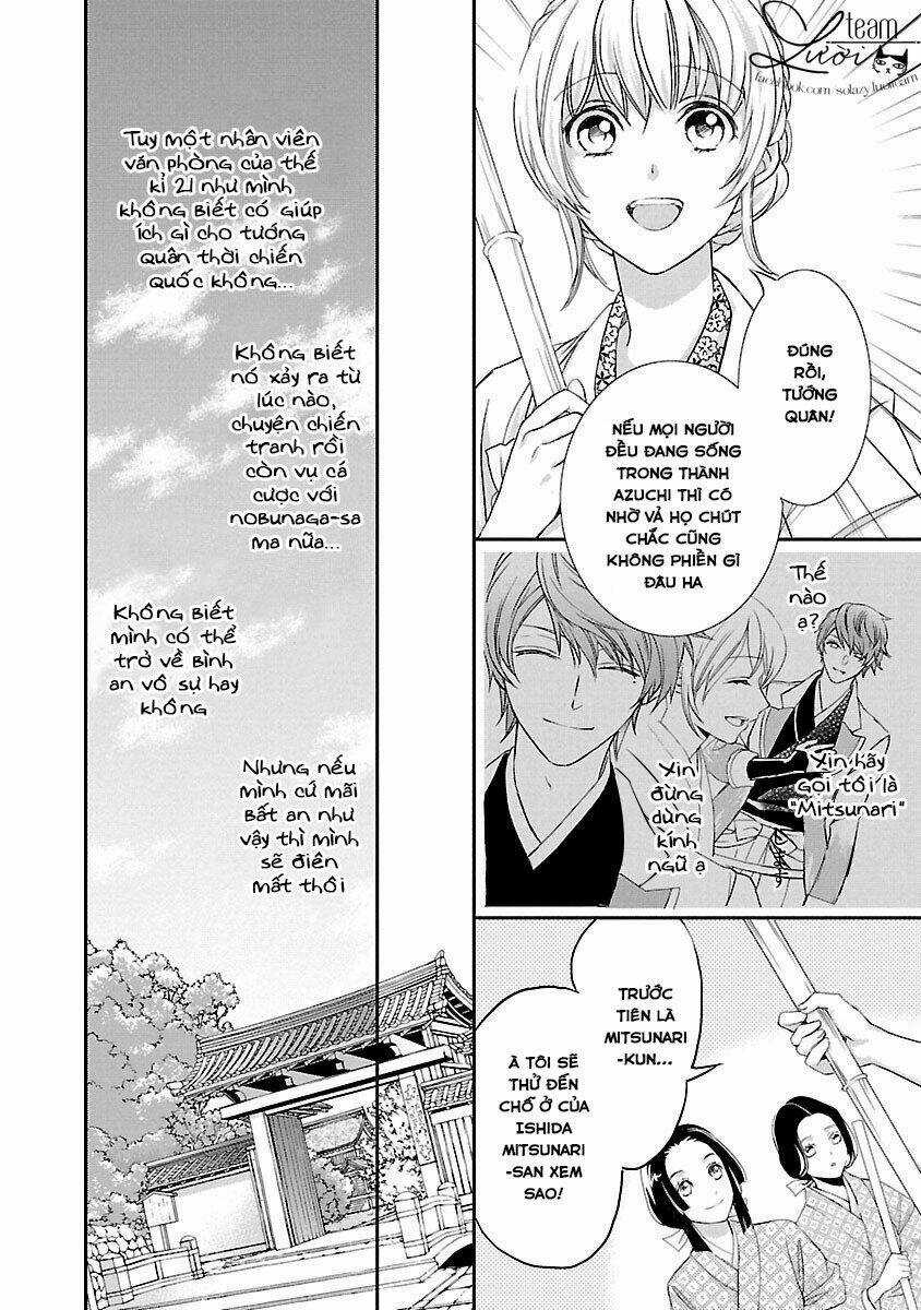 Ikemen Sengoku - Tenkabito No Onna Ni Naru Ki Wa Nai Ka Chapter 4 trang 20