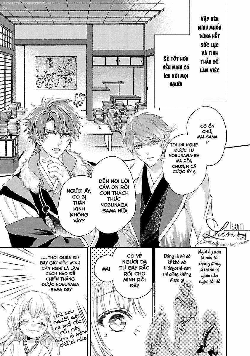 Ikemen Sengoku - Tenkabito No Onna Ni Naru Ki Wa Nai Ka Chapter 4 trang 21