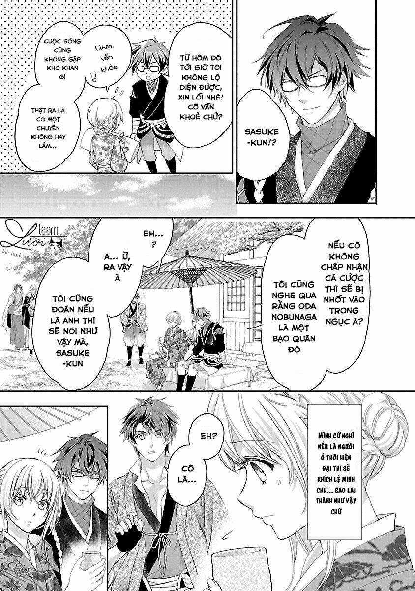 Ikemen Sengoku - Tenkabito No Onna Ni Naru Ki Wa Nai Ka Chapter 4 trang 33