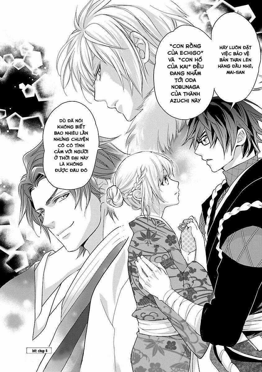 Ikemen Sengoku - Tenkabito No Onna Ni Naru Ki Wa Nai Ka Chapter 4 trang 38