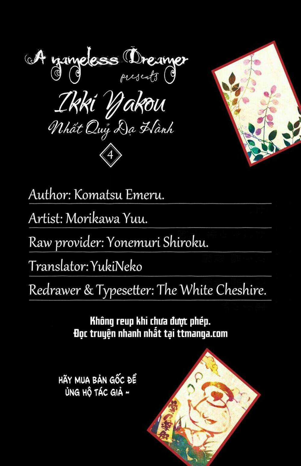 Ikki Yakou - Nhất Quỷ Dạ Hành Chapter 4 trang 2