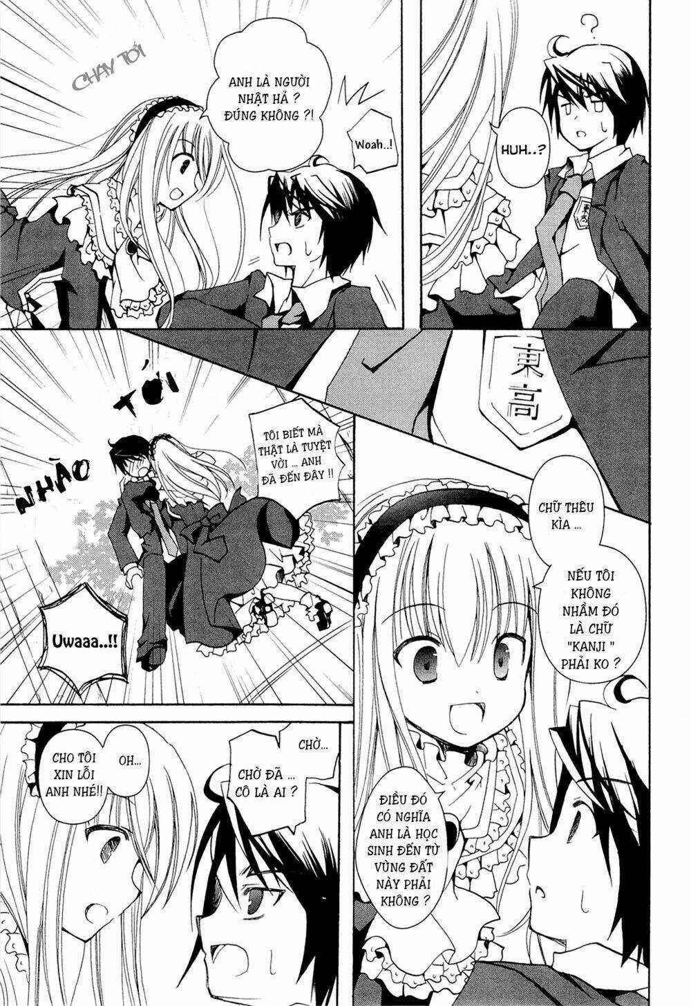 Ikoku Shoujo To Sumire No Hanataba Chapter 1 trang 19