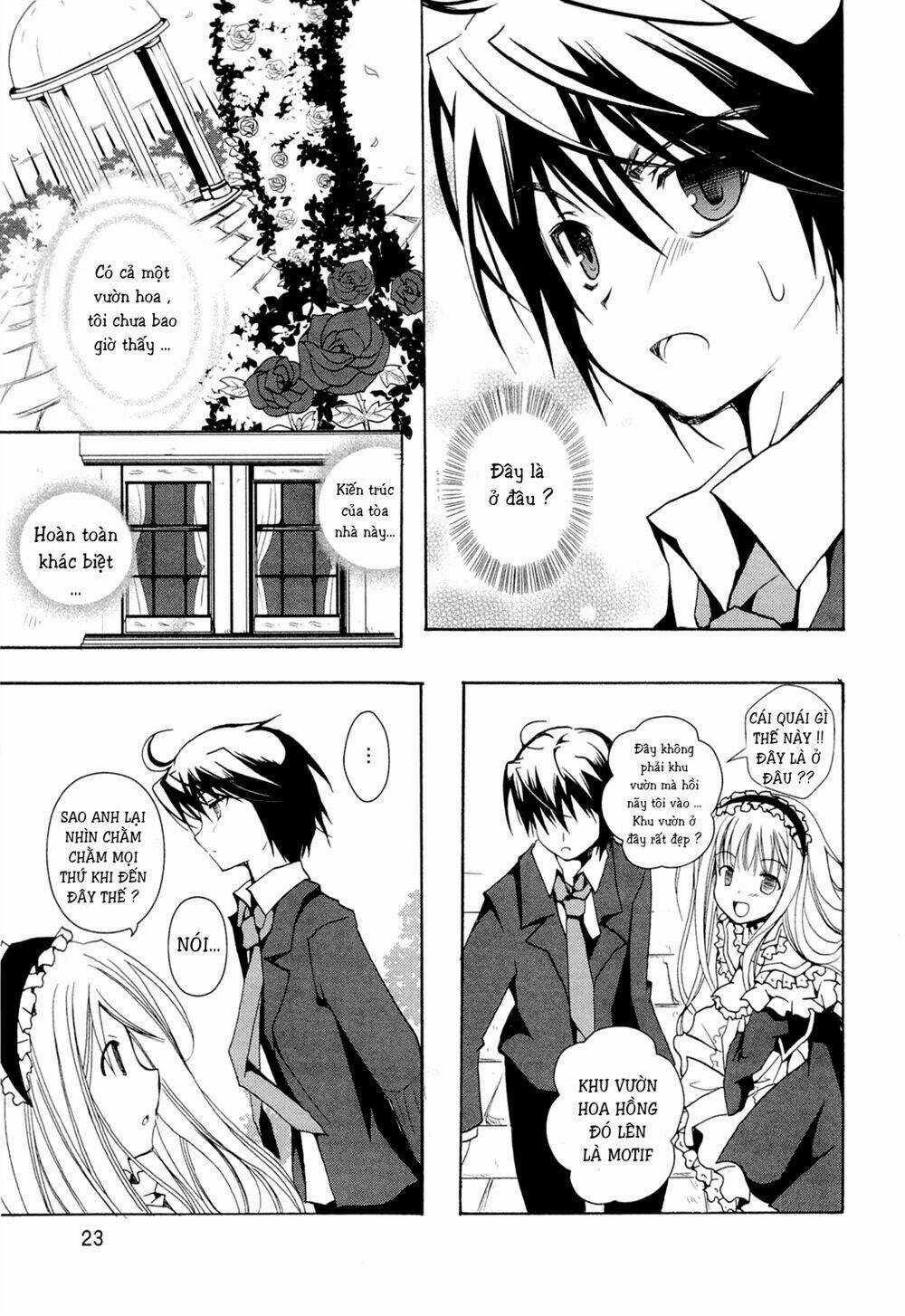 Ikoku Shoujo To Sumire No Hanataba Chapter 1 trang 23