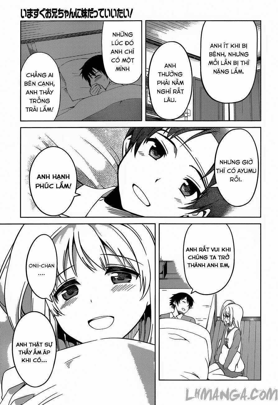 Imasugu Oniichan Ni Imouto Datte Iitai Chapter 10 trang 13