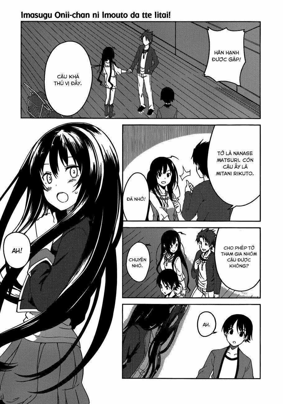 Imasugu Oniichan Ni Imouto Datte Iitai Chapter 4 trang 17