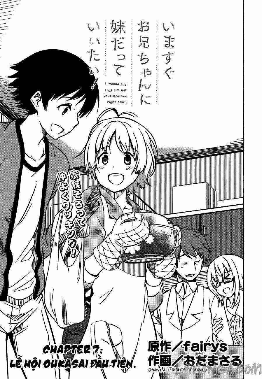 Imasugu Oniichan Ni Imouto Datte Iitai Chapter 7 trang 4