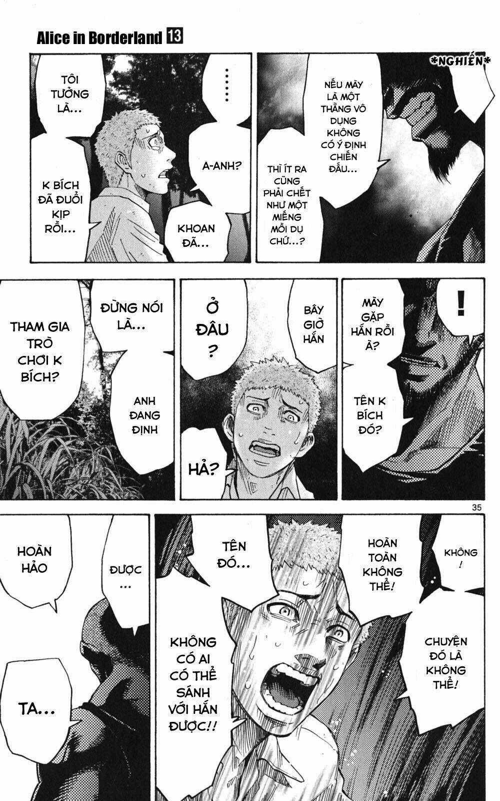 Imawa No Kuni No Alice Chapter 49.1 trang 33