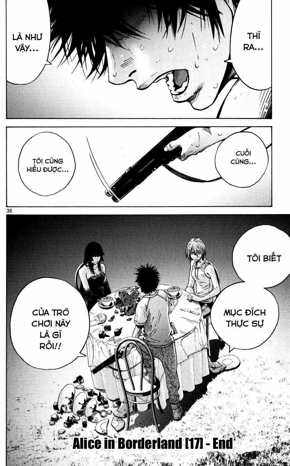 Imawa No Kuni No Alice Chapter 59 trang 35