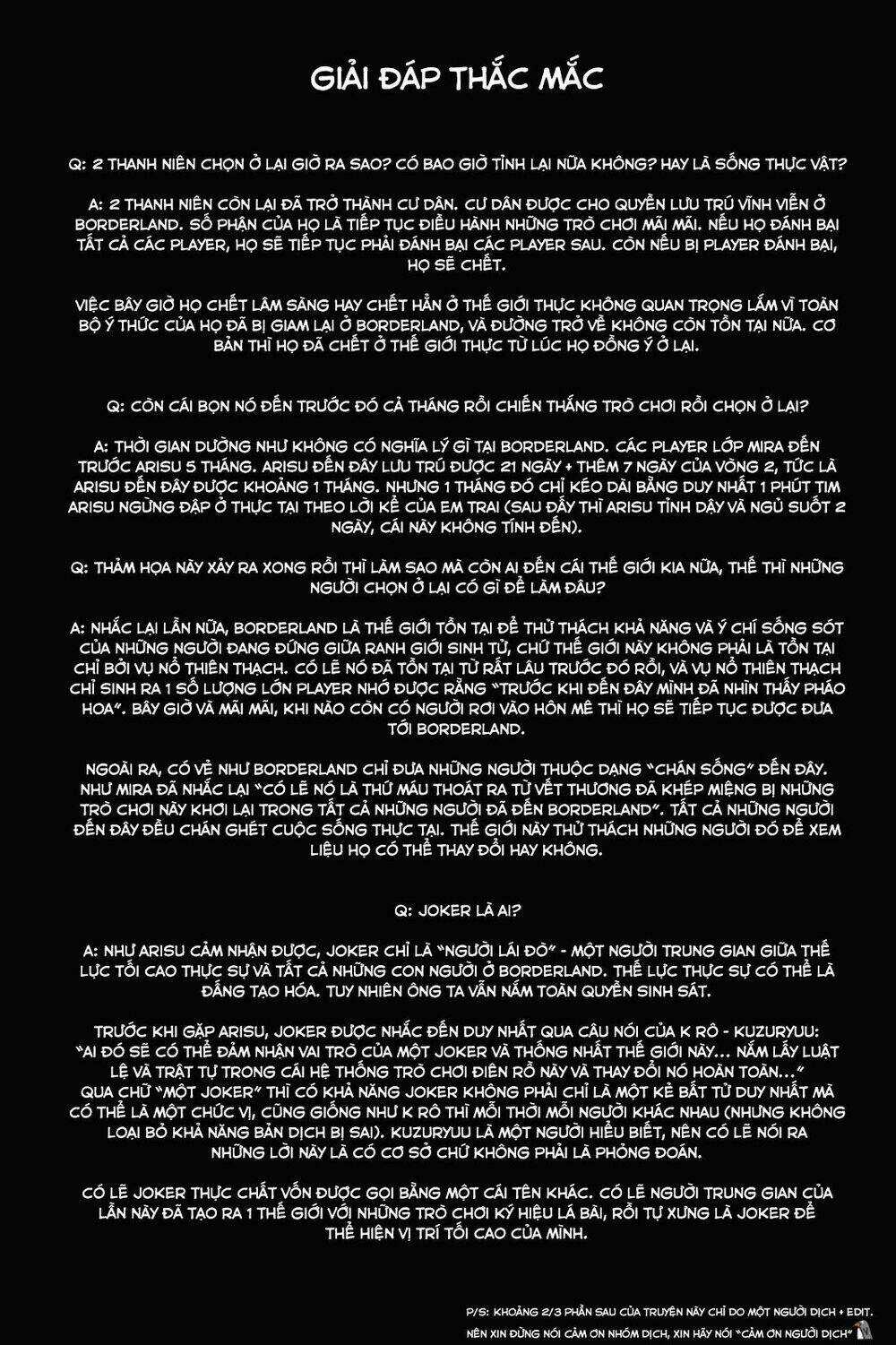 Imawa No Kuni No Alice Chapter 65 trang 28