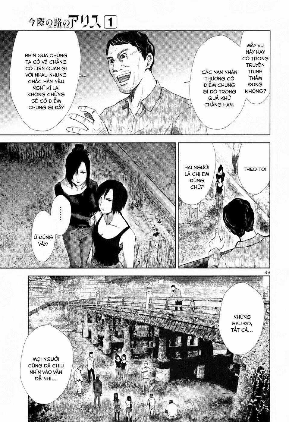 Imawa No Michi No Alice: Alice On Border Road Chapter 1.5 trang 18