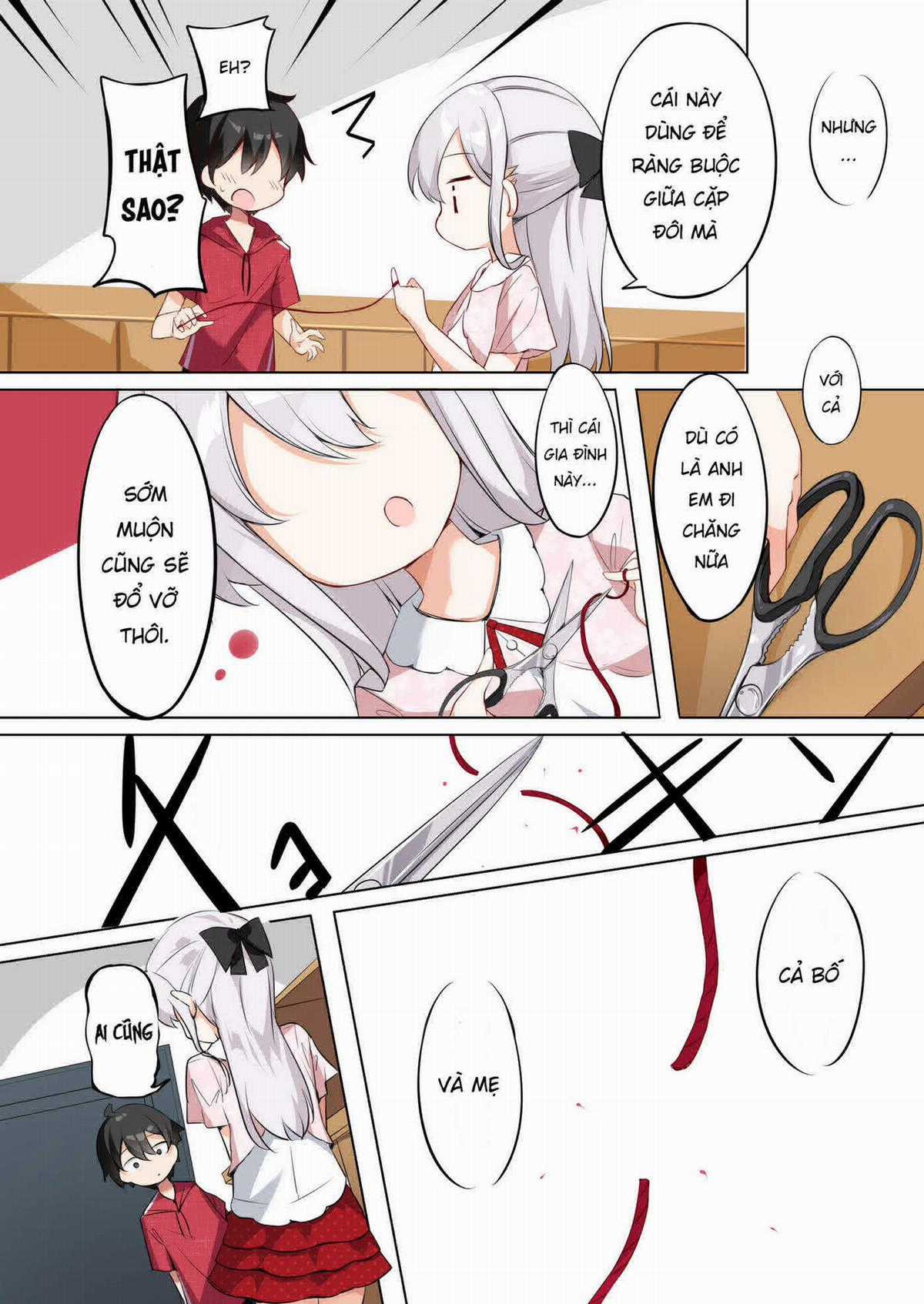 Imouto ga Ichi Nichi Ikkai Shika Me wo Awasete Kurenai Chapter 11 trang 10