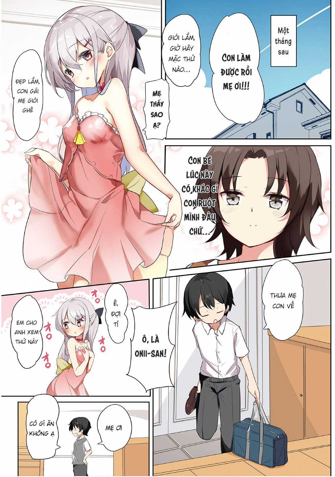 Imouto ga Ichi Nichi Ikkai Shika Me wo Awasete Kurenai Chapter 12 trang 2