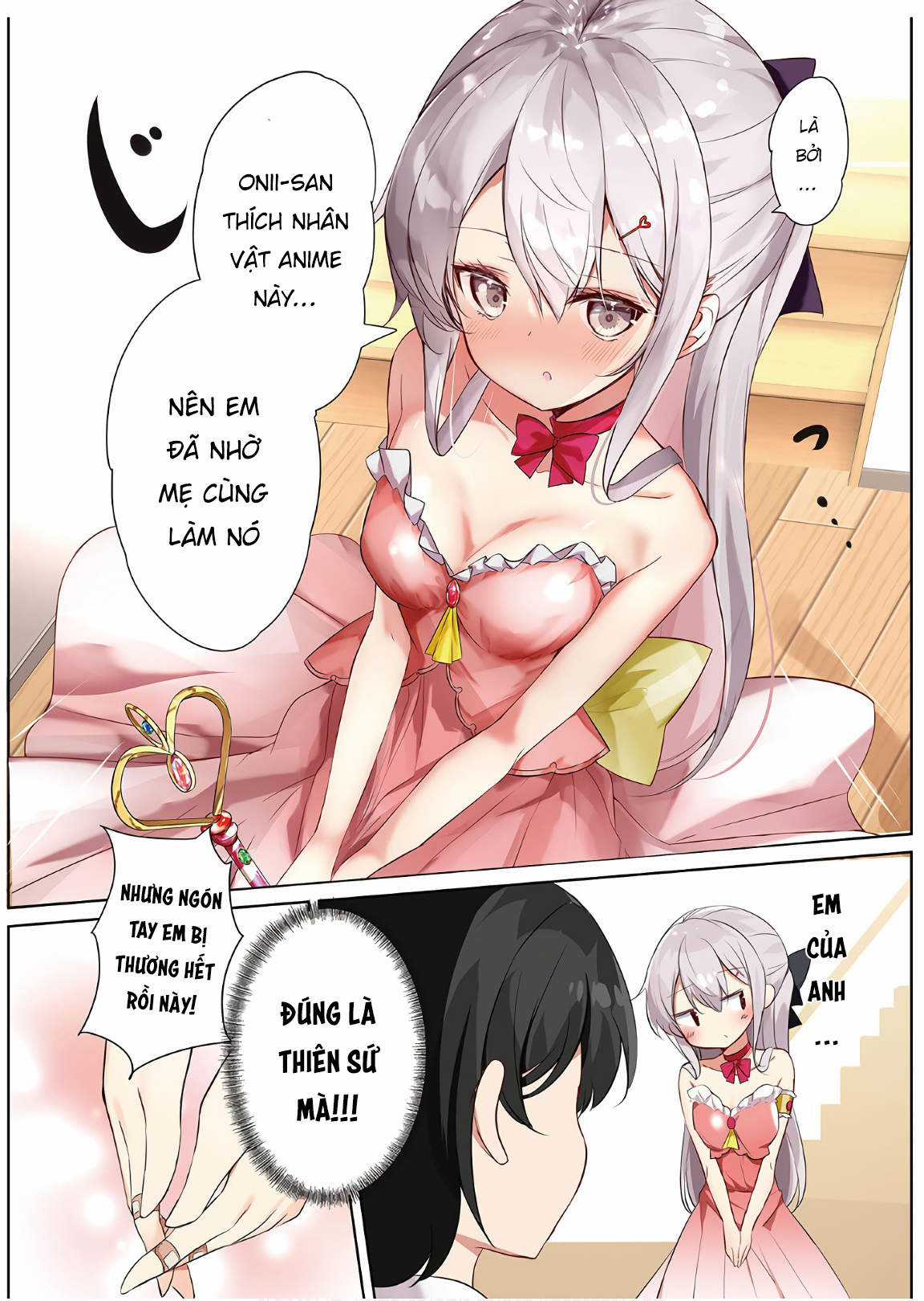 Imouto ga Ichi Nichi Ikkai Shika Me wo Awasete Kurenai Chapter 12 trang 5