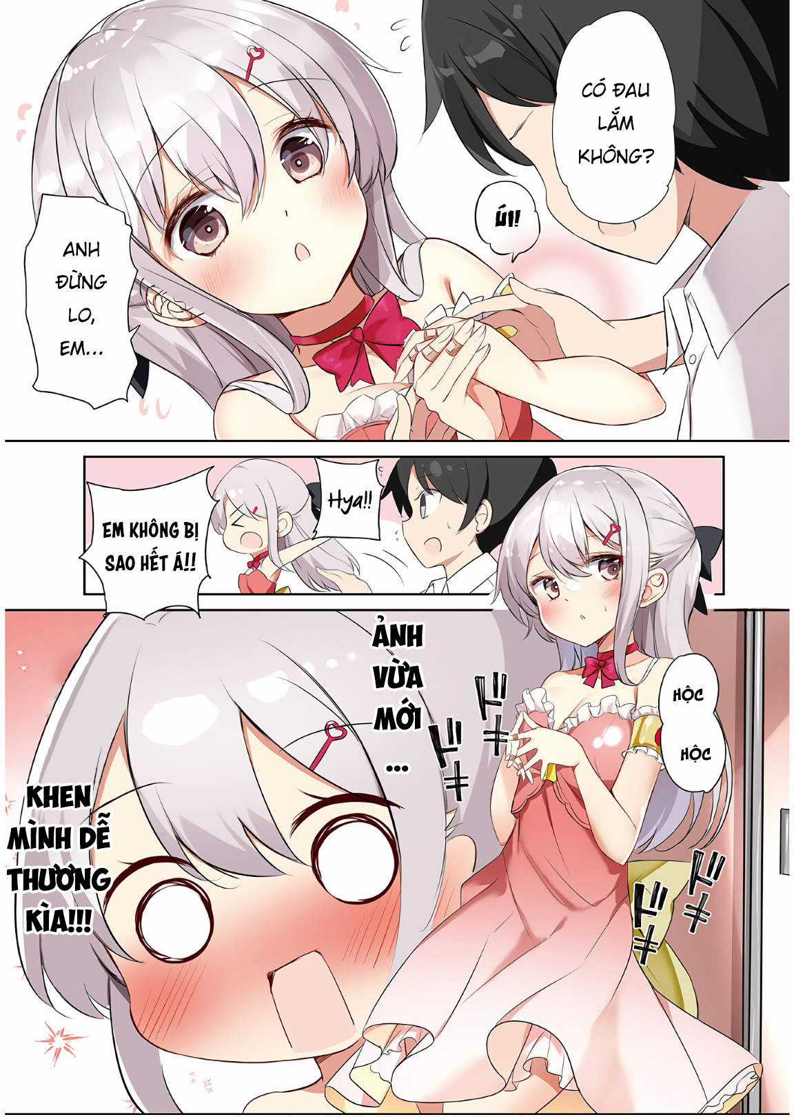 Imouto ga Ichi Nichi Ikkai Shika Me wo Awasete Kurenai Chapter 12 trang 6